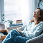 Person practicing a digital disconnection ritual for greater mental clarity